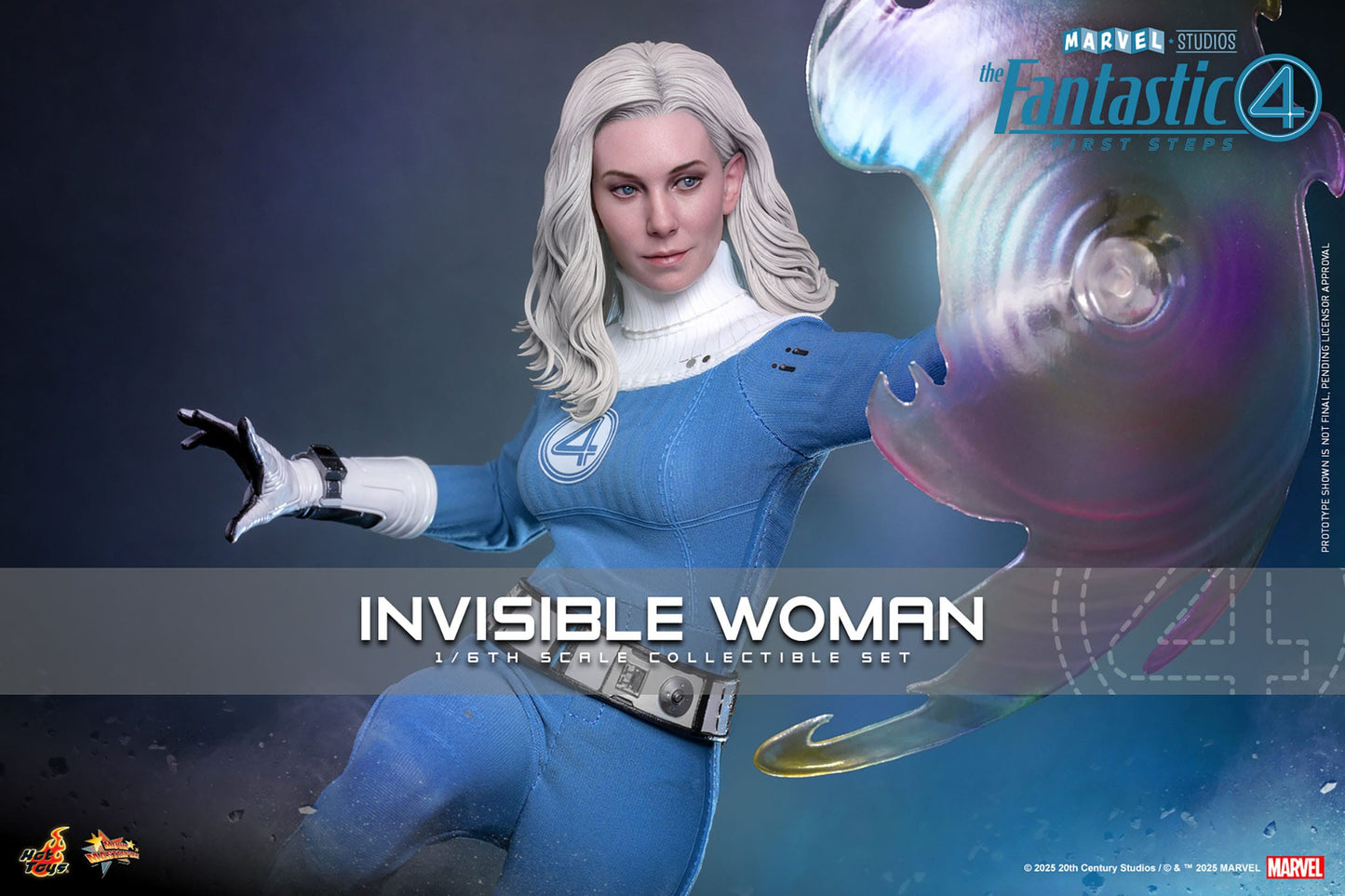 The Fantastic Four: First Steps: Invisible Woman: 1/6th Scale Action Figure: Hot Toys by Hot Toys – Action Figure, [scale], UK stockist Planet Action Figures