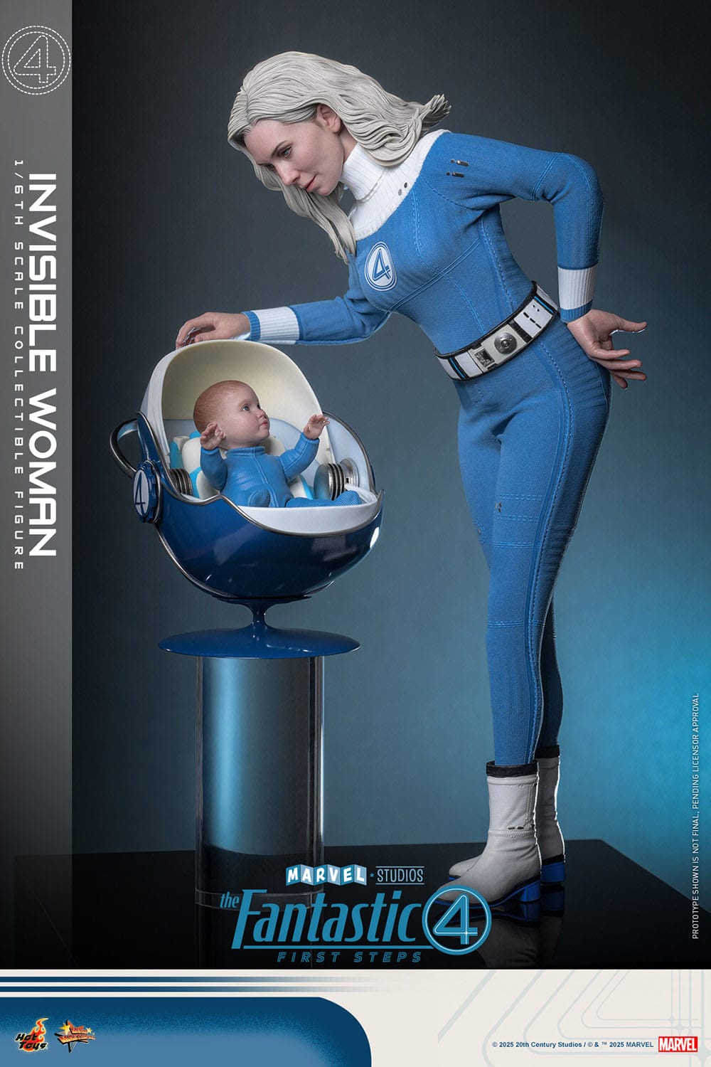 The Fantastic Four: First Steps: Invisible Woman: 1/6th Scale Action Figure: Hot Toys by Hot Toys – Action Figure, [scale], UK stockist Planet Action Figures