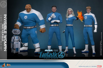 The Fantastic Four: First Steps: Invisible Woman & H.E.R.B.I.E: 1/6th - Hot Toys Action Figures