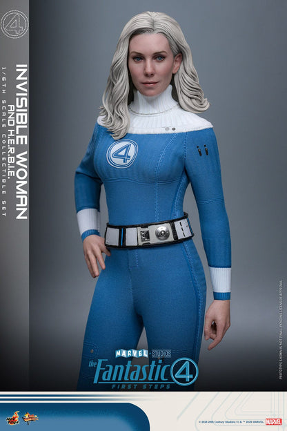 The Fantastic Four: First Steps: Invisible Woman & H.E.R.B.I.E: 1/6th Scale Action Figure - Hot Toys Action Figure