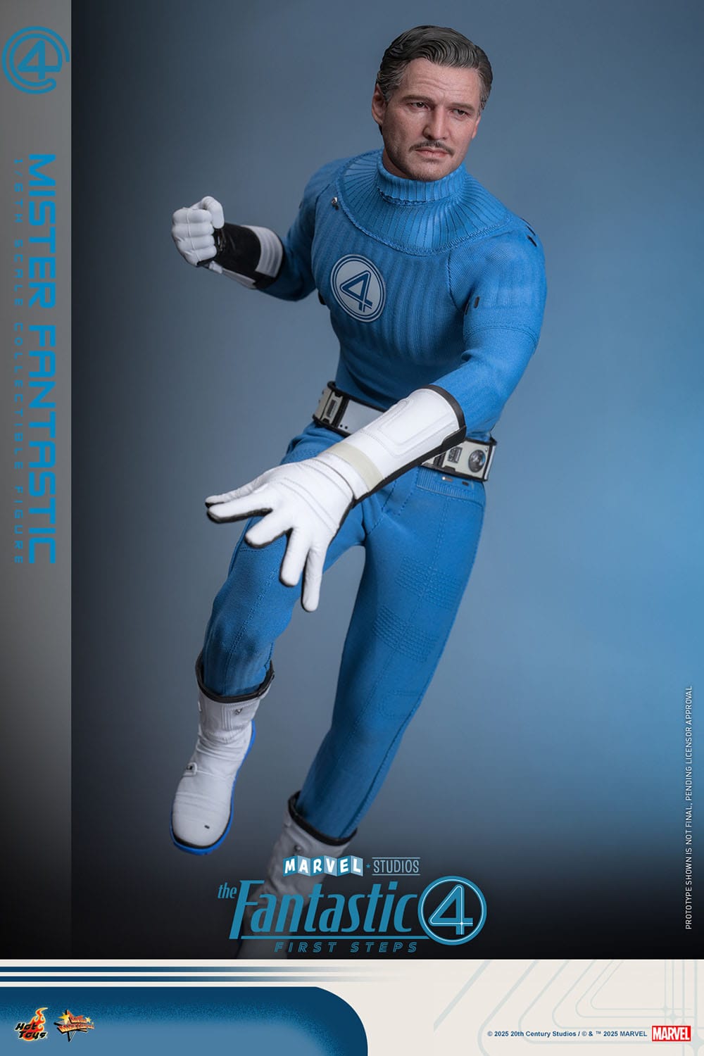 The Fantastic Four: First Steps: Mr Fantastic: 1/6th - Hot Toys Action Figures