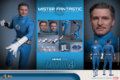 The Fantastic Four: First Steps: Mr Fantastic: 1/6th - Hot Toys Action Figures