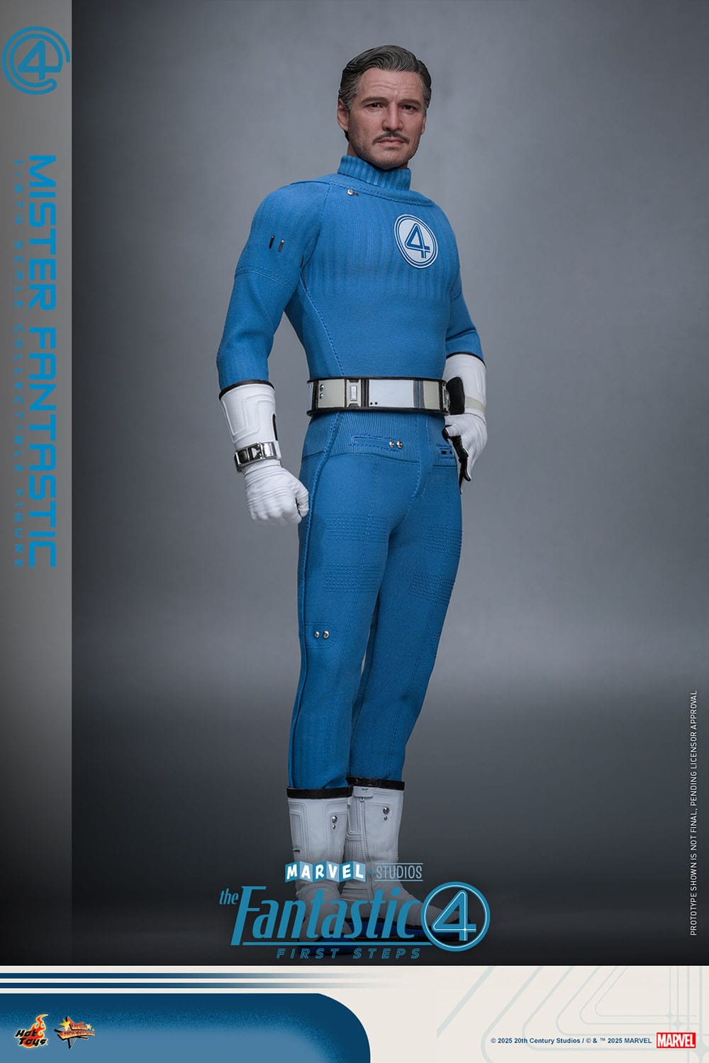 The Fantastic Four: First Steps: Mr Fantastic: 1/6th Scale Action Figure - Hot Toys Action Figure