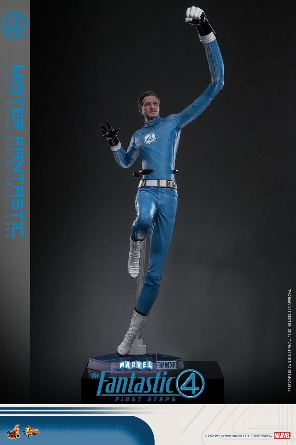 The Fantastic Four: First Steps: Mr Fantastic: 1/6th Scale Action Figure - Hot Toys Action Figure