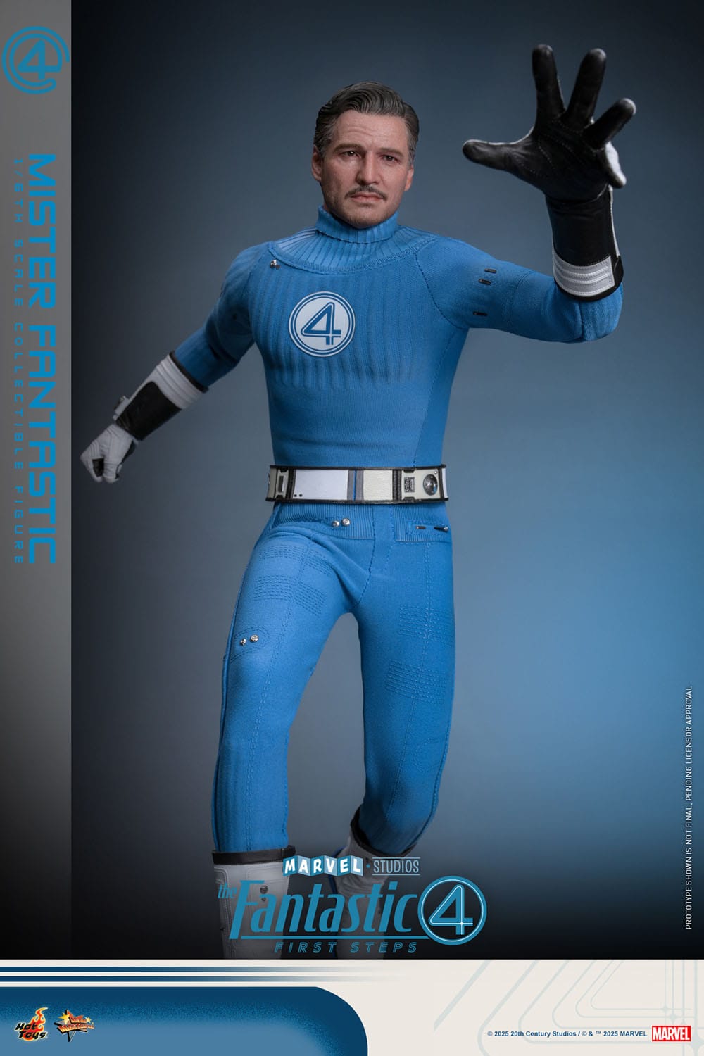 The Fantastic Four: First Steps: Mr Fantastic: 1/6th Scale Action Figure - Hot Toys Action Figure