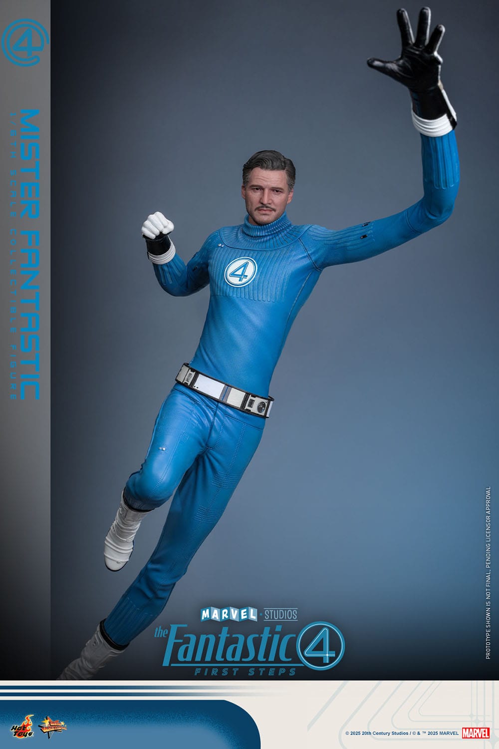 The Fantastic Four: First Steps: Mr Fantastic: 1/6th Scale Action Figure - Hot Toys Action Figure