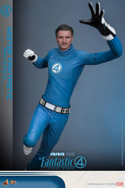 The Fantastic Four: First Steps: Mr Fantastic & H.E.R.B.I.E: 1/6th Scale Action Figure - Hot Toys Action Figure