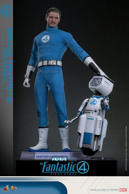 The Fantastic Four: First Steps: Mr Fantastic & H.E.R.B.I.E: 1/6th Scale Action Figure - Hot Toys Action Figure