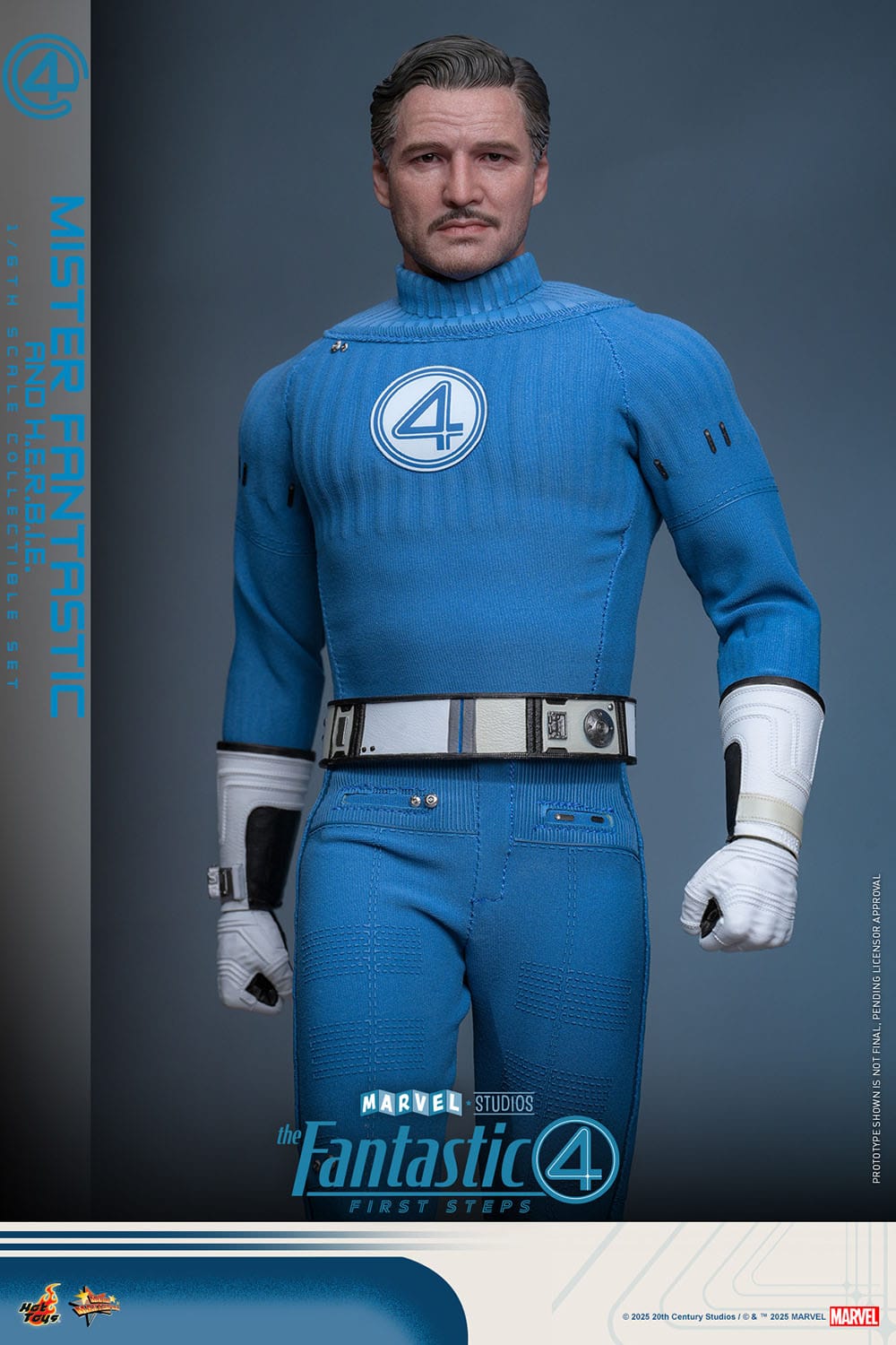 The Fantastic Four: First Steps: Mr Fantastic & H.E.R.B.I.E: 1/6th Scale Action Figure: Hot Toys by Hot Toys – Action Figure, [scale], UK stockist Planet Action Figures