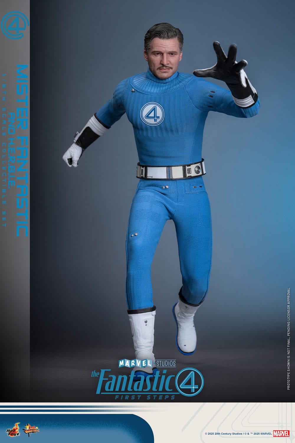 The Fantastic Four: First Steps: Mr Fantastic & H.E.R.B.I.E: 1/6th Scale Action Figure: Hot Toys by Hot Toys – Action Figure, [scale], UK stockist Planet Action Figures