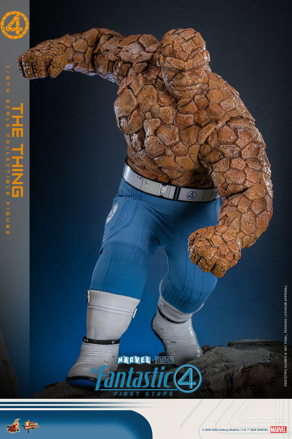 The Fantastic Four: First Steps: The Thing: 1/6th - Hot Toys Action Figures