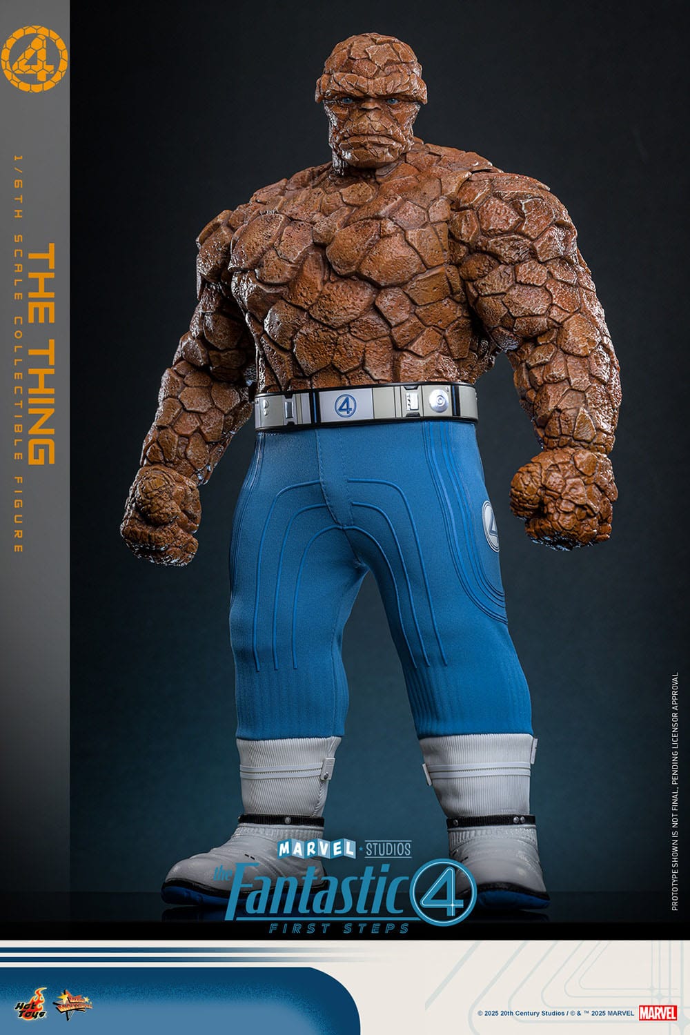The Fantastic Four: First Steps: The Thing: 1/6th - Hot Toys Action Figures
