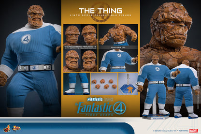 The Fantastic Four: First Steps: The Thing: 1/6th Scale Action Figure - Hot Toys Action Figure