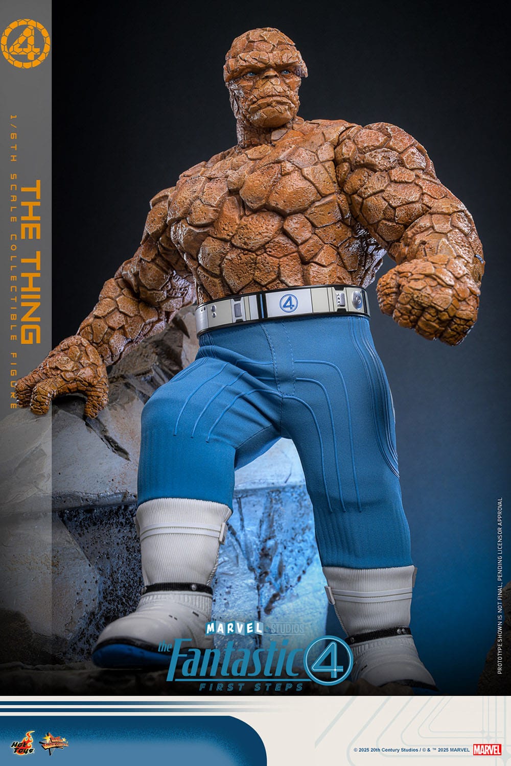The Fantastic Four: First Steps: The Thing: 1/6th Scale Action Figure: Hot Toys by Hot Toys – Action Figure, [scale], UK stockist Planet Action Figures