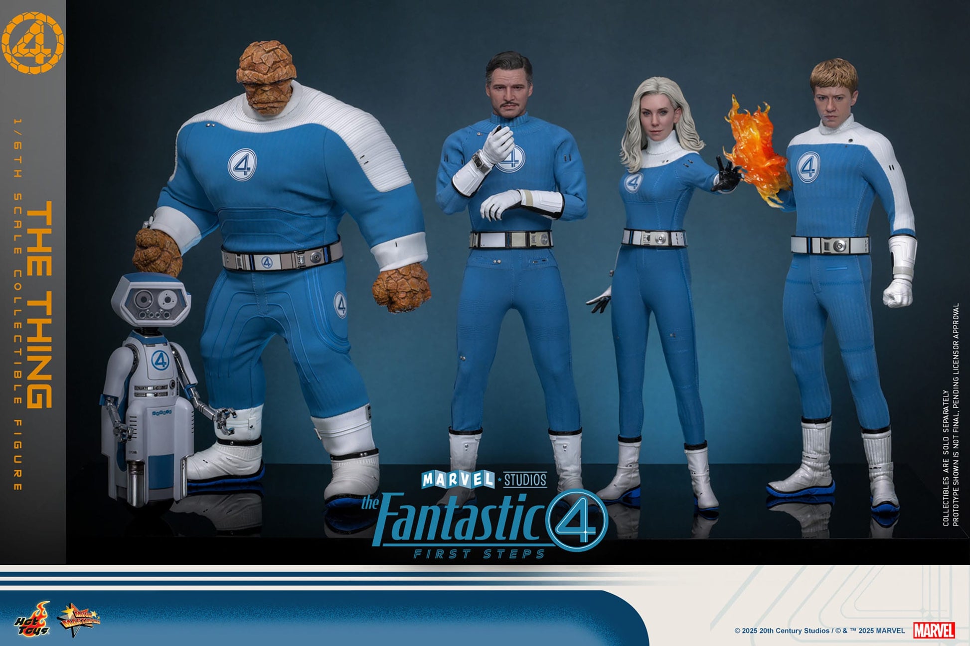 The Fantastic Four: First Steps: The Thing: 1/6th Scale Action Figure: Hot Toys by Hot Toys – Action Figure, [scale], UK stockist Planet Action Figures