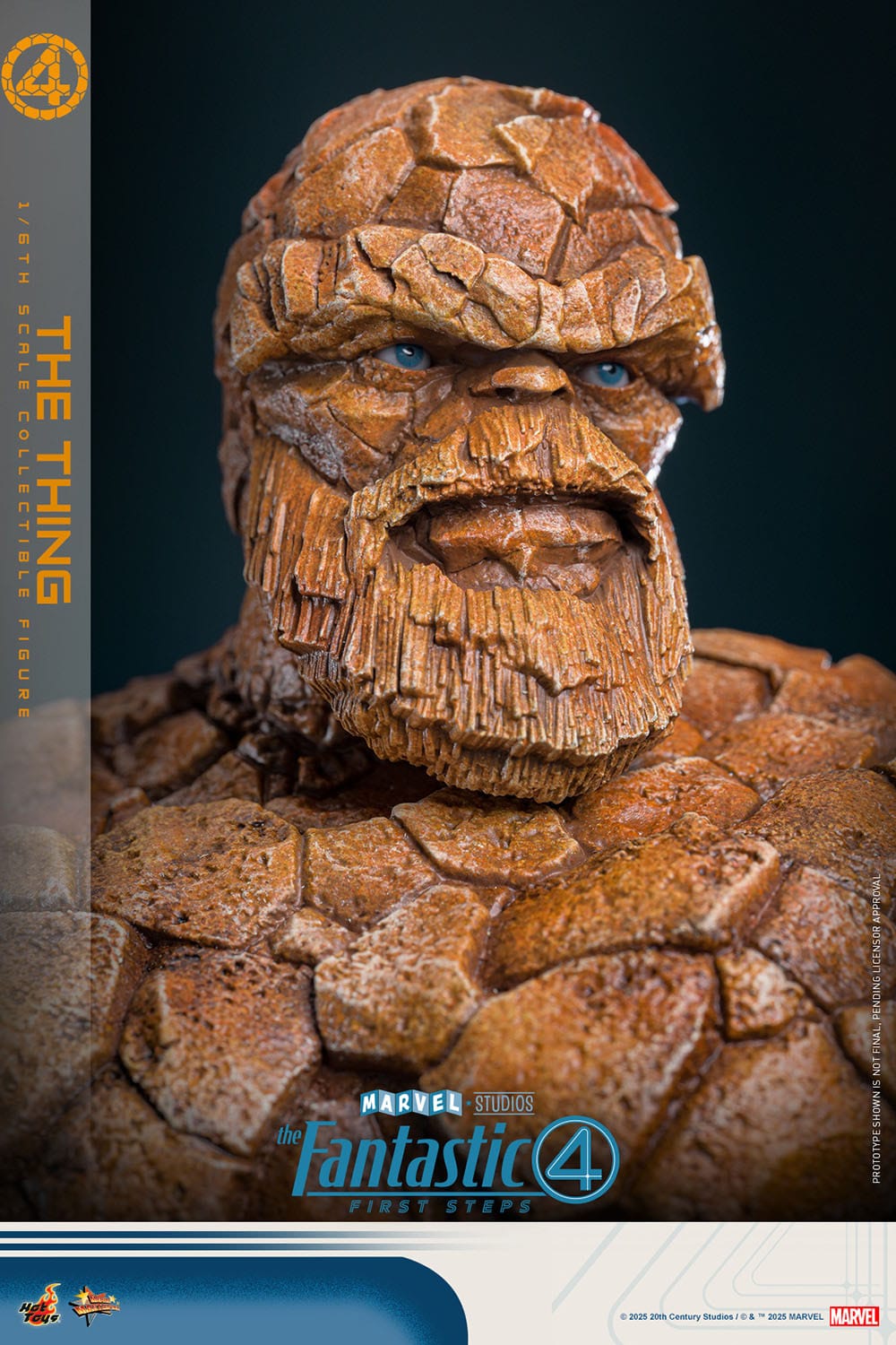 The Fantastic Four: First Steps: The Thing: 1/6th Scale Action Figure: Hot Toys by Hot Toys – Action Figure, [scale], UK stockist Planet Action Figures