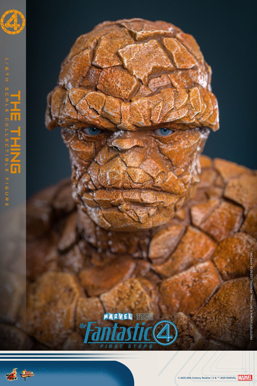 The Fantastic Four: First Steps: The Thing: 1/6th Scale Action Figure: Hot Toys by Hot Toys – Action Figure, [scale], UK stockist Planet Action Figures