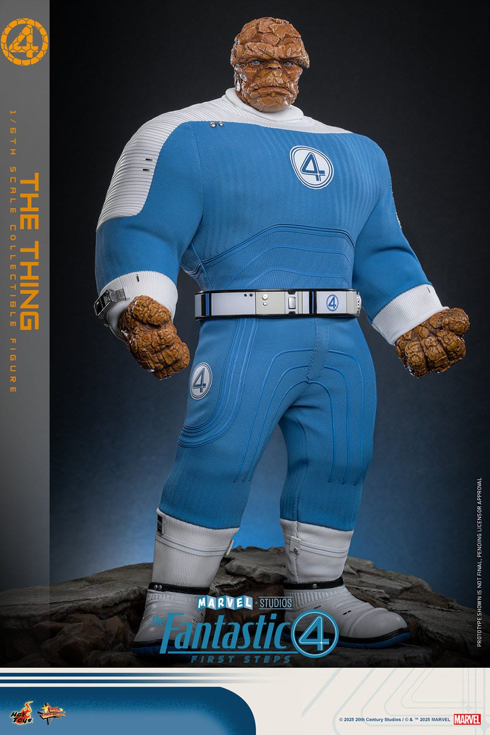 The Fantastic Four: First Steps: The Thing: 1/6th Scale Action Figure: Hot Toys by Hot Toys – Action Figure, [scale], UK stockist Planet Action Figures