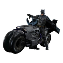 The Flash Movie Masterpiece Action Figure wih Vehicle 1/6 Batman & Batcycle Set 30 cm - Hot Toys Vehicles
