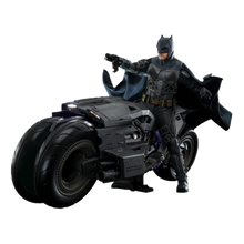 The Flash Movie Masterpiece Action Figure wih Vehicle 1/6 Batman & Batcycle Set 30 cm - Hot Toys Action Figures