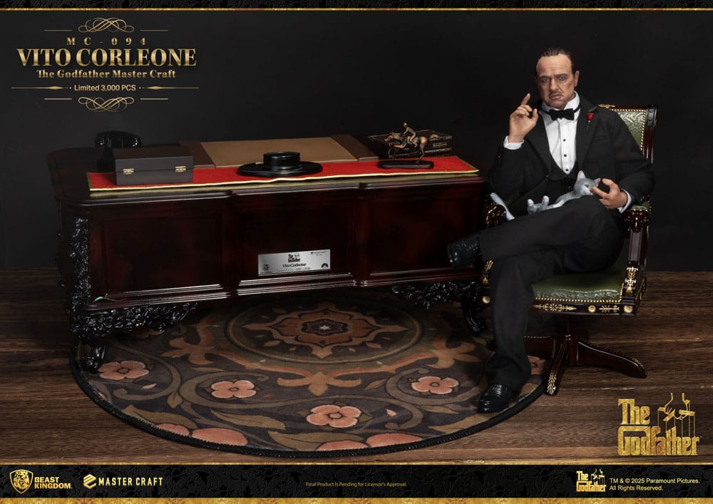 The Godfather Master Craft Statue Vito Corleone 31 cm - Beast Kingdom Toys Statues