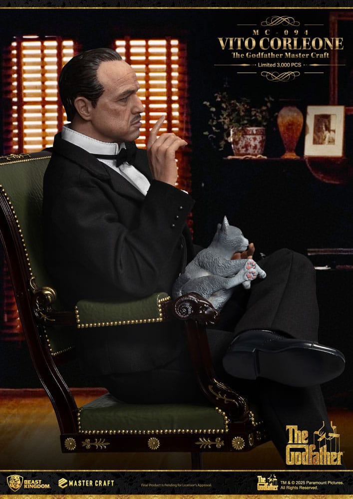 The Godfather Master Craft Statue Vito Corleone 31 cm - Beast Kingdom Toys Statues
