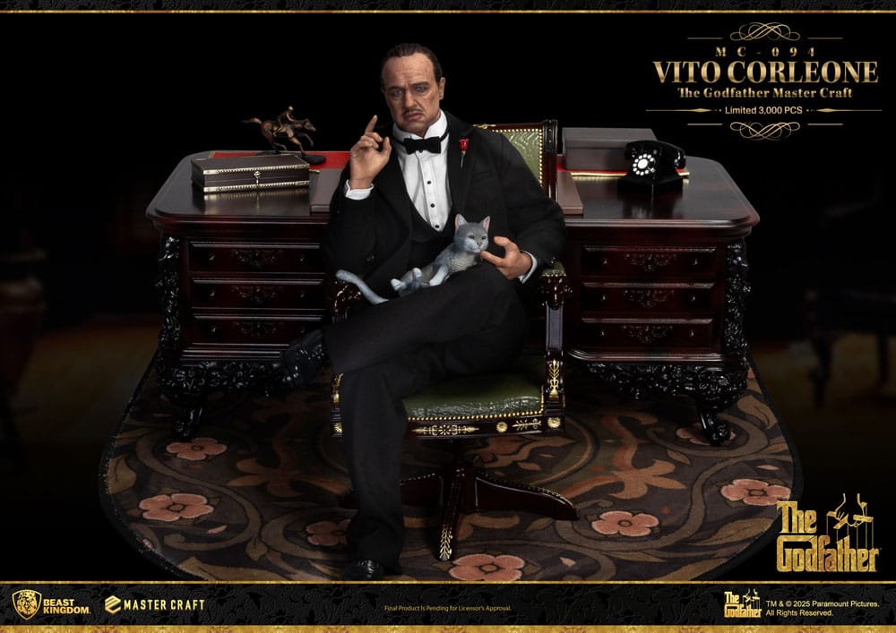 The Godfather Master Craft Statue Vito Corleone 31 cm - Beast Kingdom Toys Statues