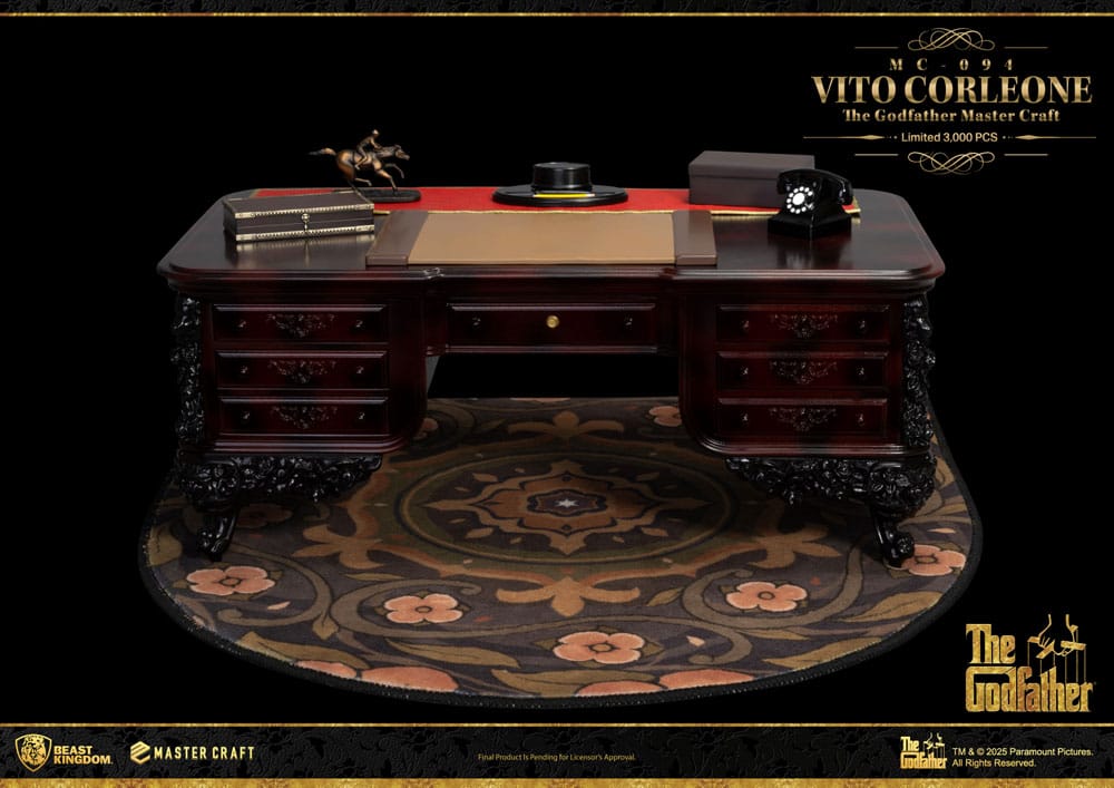 The Godfather Master Craft Statue Vito Corleone 31 cm - Beast Kingdom Toys Statues