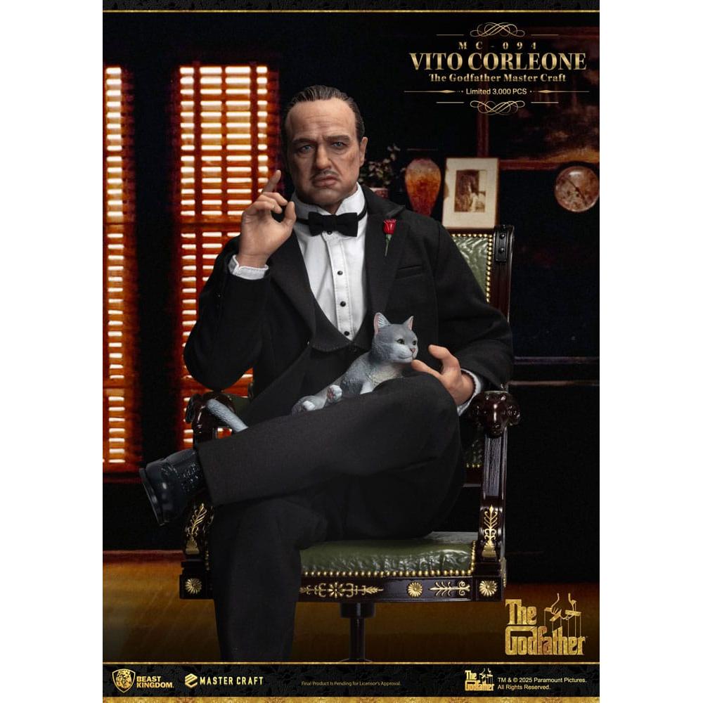 The Godfather Master Craft Statue Vito Corleone 31 cm - Beast Kingdom Toys Statues