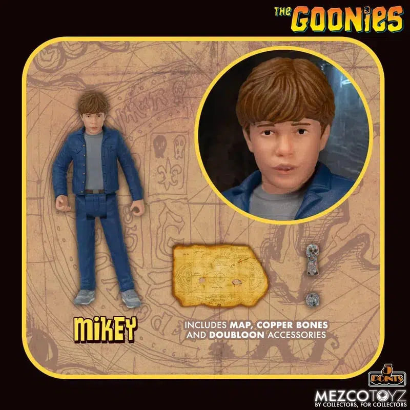 The Goonies Set: 5 Points Line: Set Of 5: Mezco Mezco