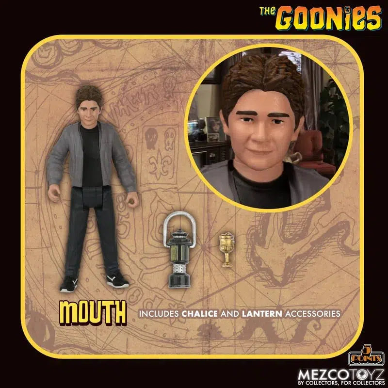 The Goonies Set: 5 Points Line: Set Of 5: Mezco Mezco