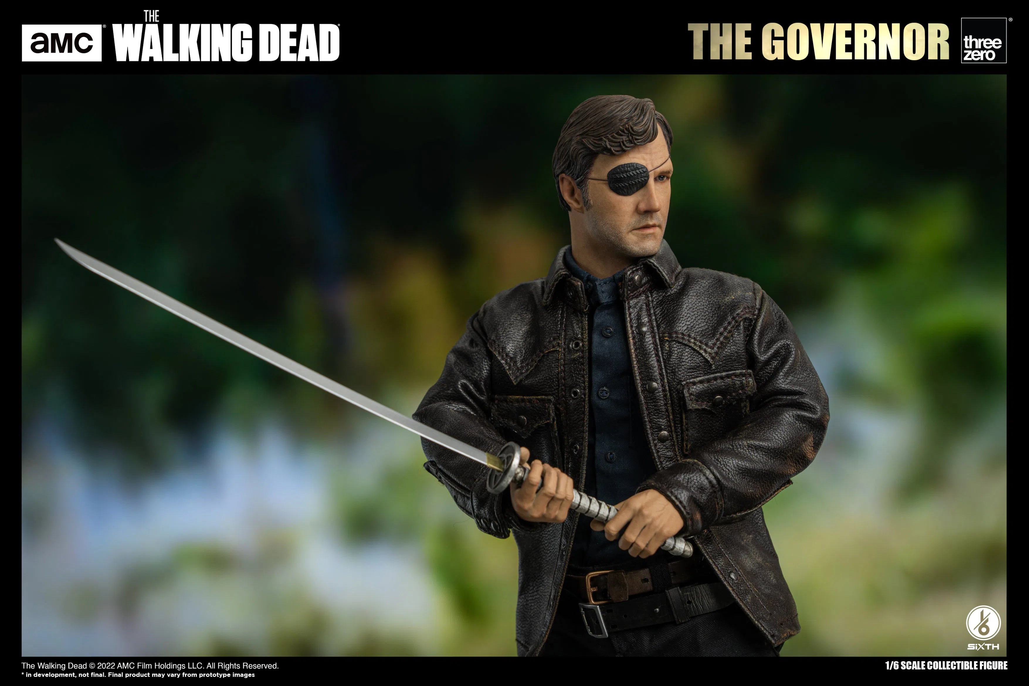 The Governor: The Walking Dead: ThreeZero ThreeZero