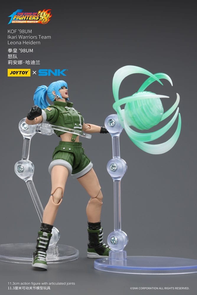 The King Of Fighters '98 Action Figure Hero Team Leona Heidern 11 cm - Joy Toy Action Figure