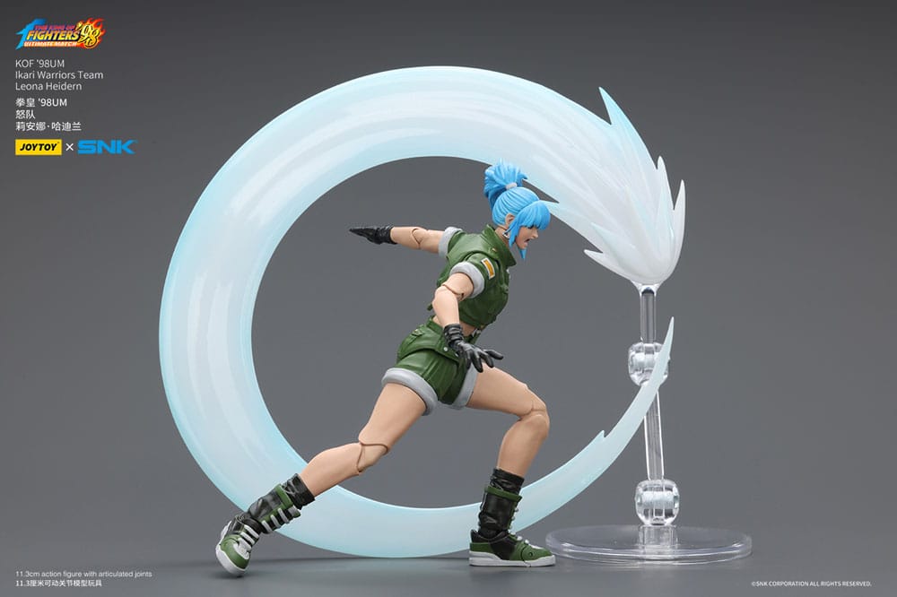 The King Of Fighters '98 Action Figure Hero Team Leona Heidern 11 cm - Joy Toy Action Figure