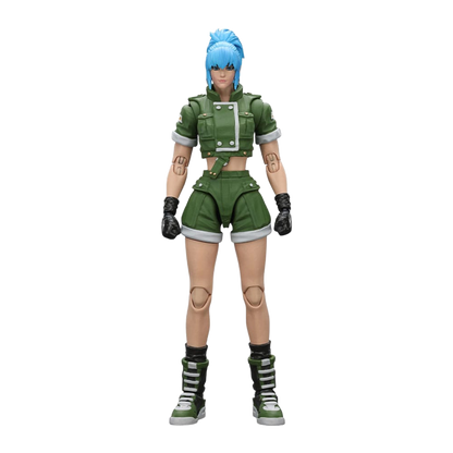The King Of Fighters '98 Action Figure Hero Team Leona Heidern 11 cm - Joy Toy Action Figures