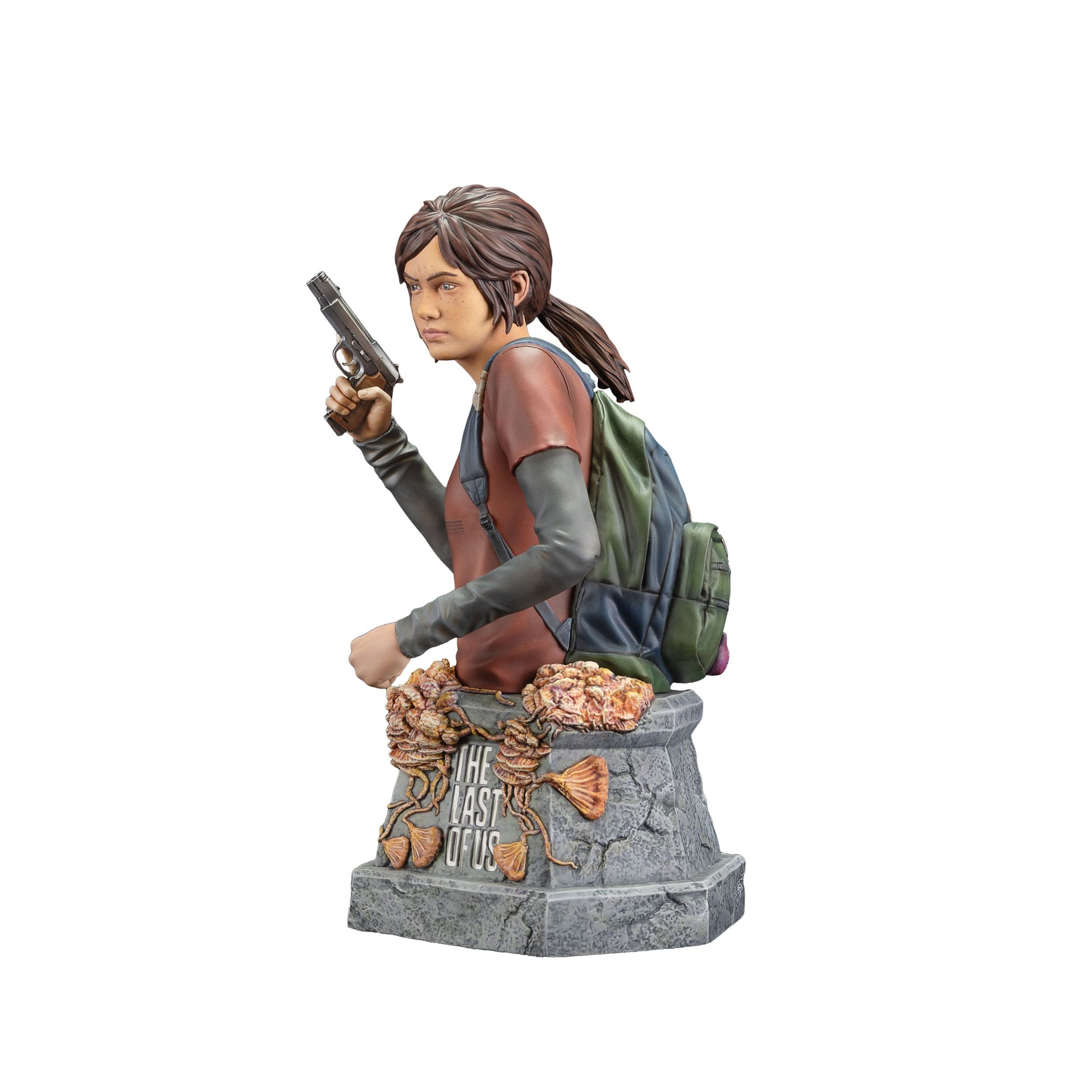 The Last Of Us: Ellie with Handgun: PVC Bust - Dark Horse Statue