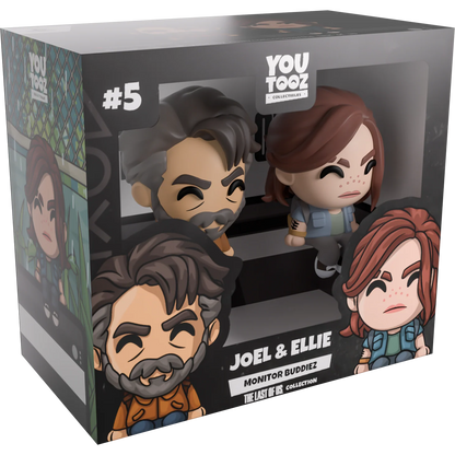The Last Of Us: Joel & Ellie Monitor Buddiez: Vinyl Figures - YouTooz Vinyl Figure
