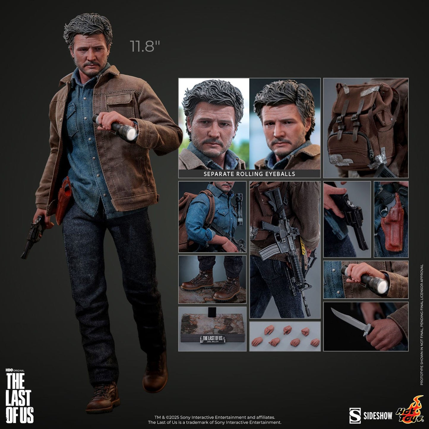 The Last of Us:Joel Miller: 1/6th - Hot Toys Action Figures