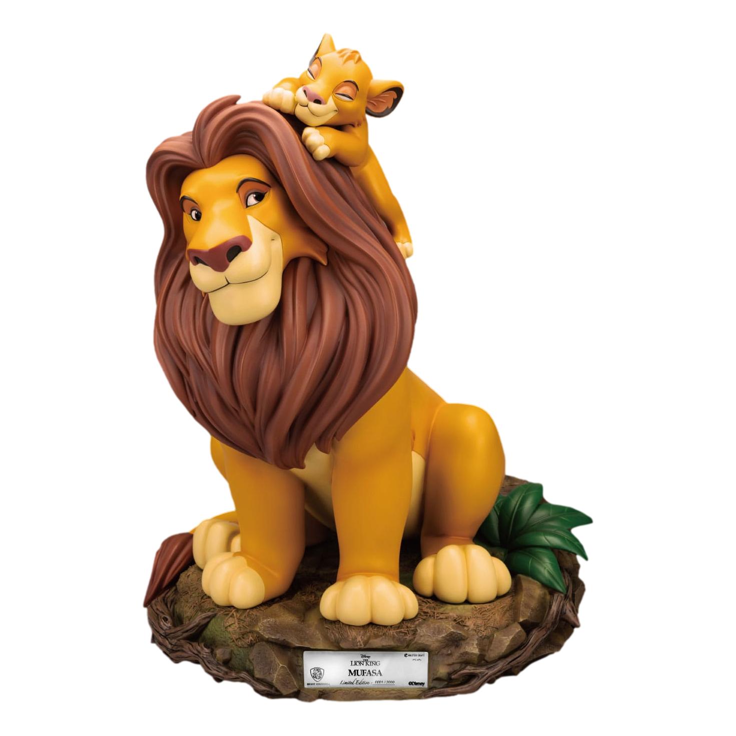 The Lion King: Mufasa: Disney: Master Craft Statue: Limited Edition: 35.6cm Beast Kingdom