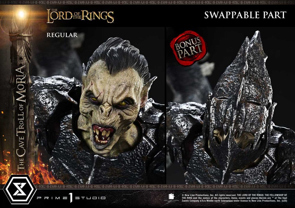 The Lord of the Rings: Cave Troll of Moria (Bonus Ver.): Premium Masterline 1/6 Scale Limited Edition Statue - Prime 1 Studio Statues