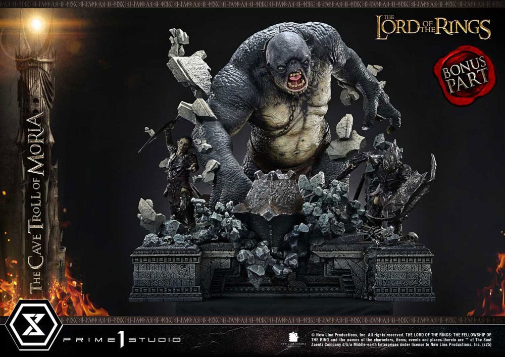 The Lord of the Rings: Cave Troll of Moria (Bonus Ver.): Premium Masterline 1/6 Scale Limited Edition Statue - Prime 1 Studio Statues