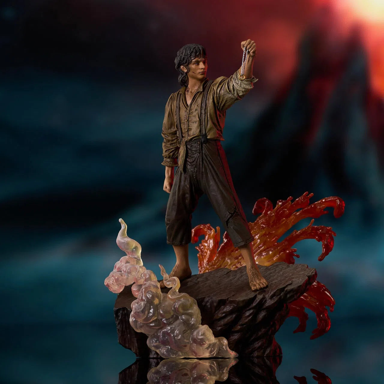 The Lord of the Rings: Gallery: Frodo: Deluxe Figure Diorama: 20cm Diamond Select