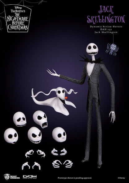 The Nightmare Before Christmas: Jack Skellington: Dynamic 8ction Figure: 21cm Beast Kingdom