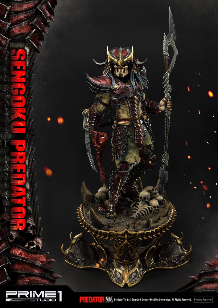 The Predator Statue Sengoku Predator 89 cm - Prime 1 Studio Statues