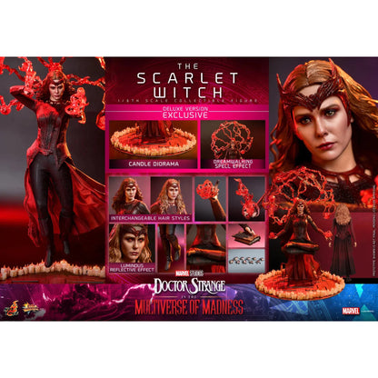 The Scarlet Witch: Deluxe: Multiverse Of Madness: Marvel: MMS653 - Hot Toys Action Figure