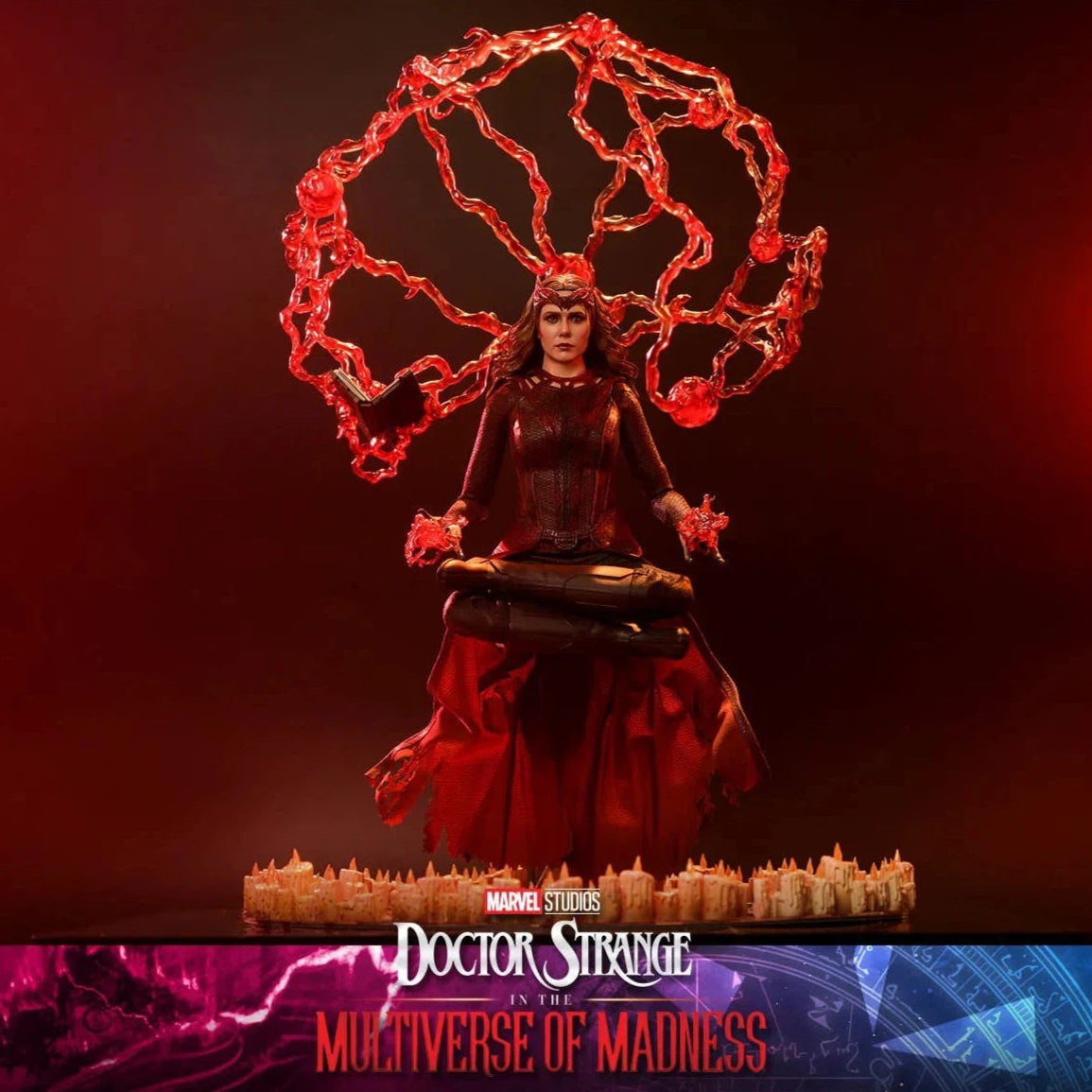 The Scarlet Witch: Deluxe: Multiverse Of Madness: Marvel: MMS653: Hot Toys Hot Toys