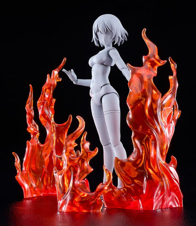 The Simple Effect Parts for Figures Flames: Red - Good Smile Company Action Figure: Accessories