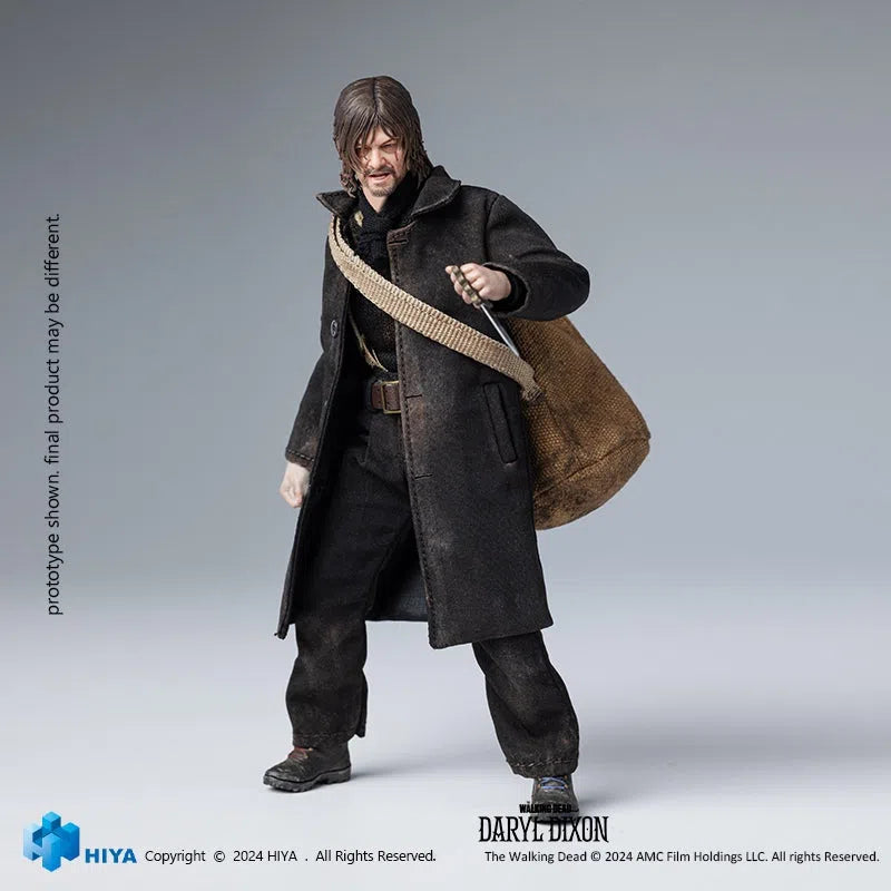 The Walking Dead: Daryl Dixon: Exquisite Super: 1/12 Action Figure - Hiya Toys Action Figure
