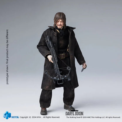 The Walking Dead: Daryl Dixon: Exquisite Super: 1/12 Action Figure - Hiya Toys Action Figure