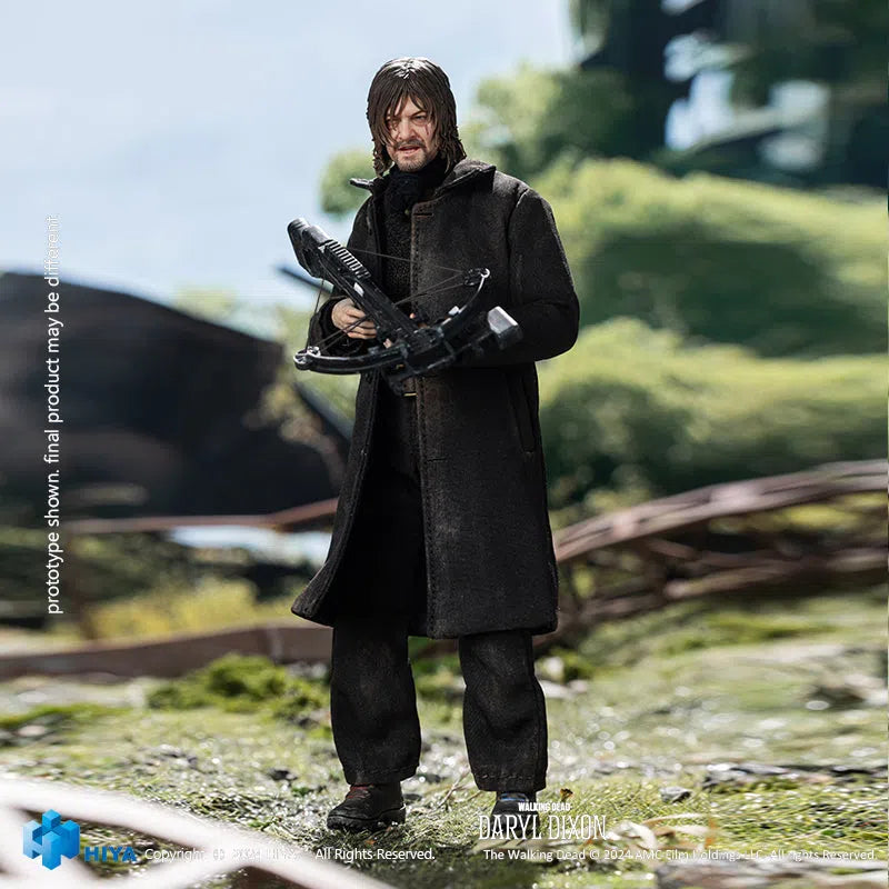 The Walking Dead: Daryl Dixon: Exquisite Super: 1/12 Action Figure - Hiya Toys Action Figure